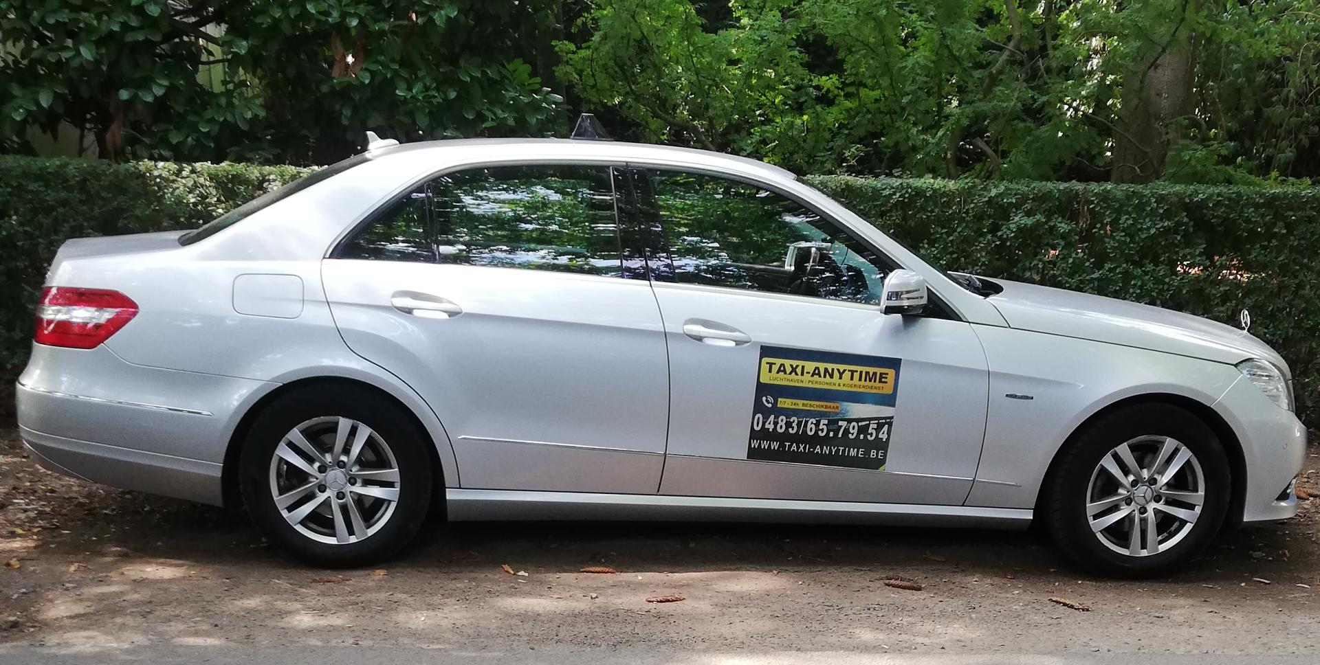 bestelwagenverhuurders Kontich Taxi Anytime