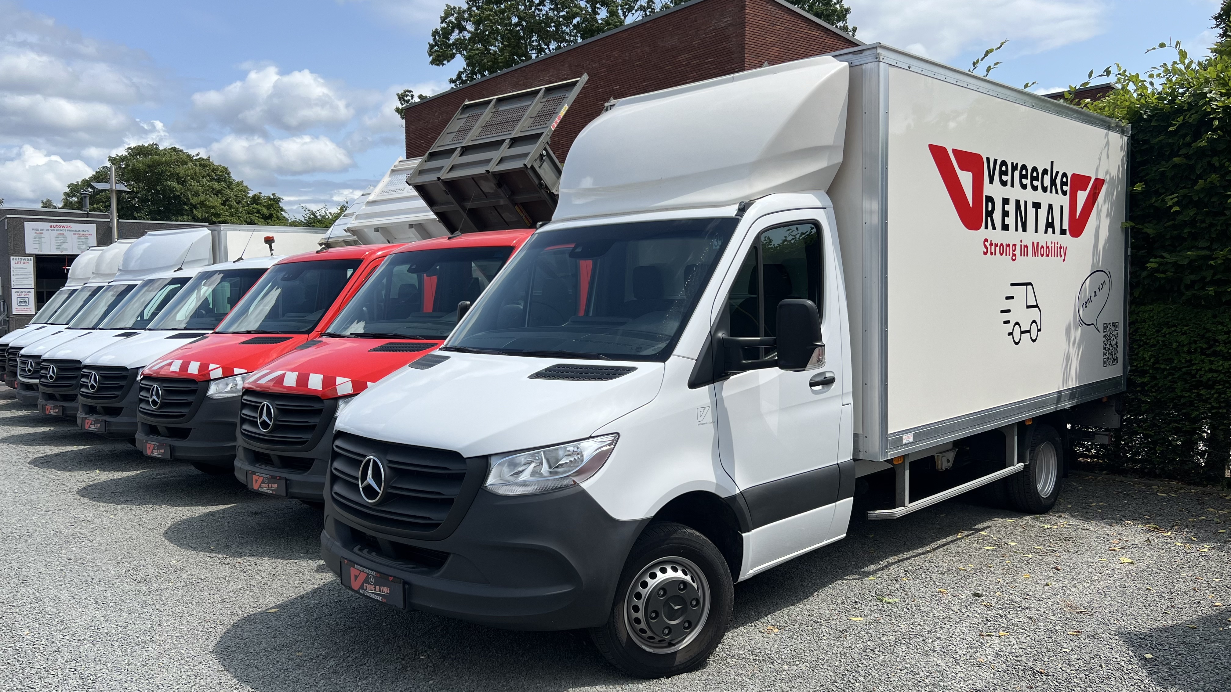 bestelwagenverhuurders Oostkamp Vereecke Rental